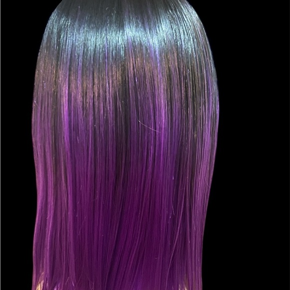 Purple Ombre Wig - Picture 2 of 11